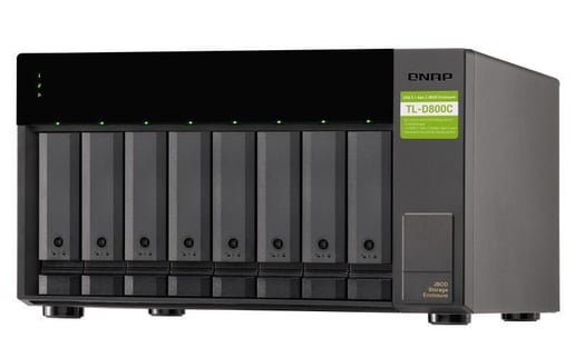 QNAP TL-D800C 8-Bay Desktop Expansion Enclosure