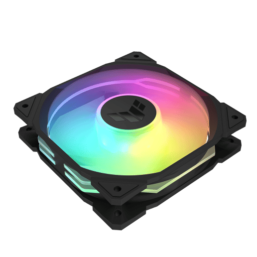 ASUS TUF Gaming TR120 ARGB 120mm PWM Triple Fan Pack in Black
