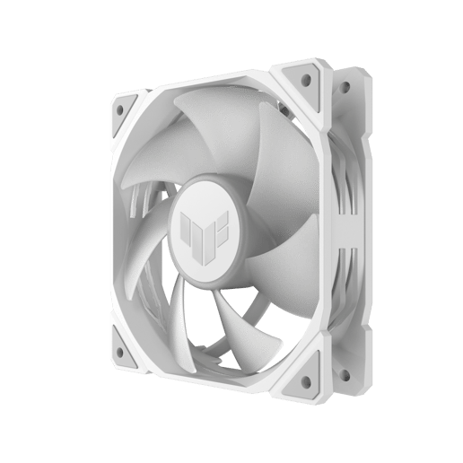 ASUS TUF Gaming TR120 ARGB 120mm PWM Triple Fan Pack in White