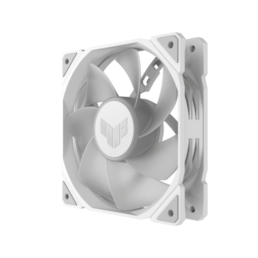 ASUS TUF Gaming TR120 ARGB 120mm PWM Triple Reverse Fan Pack in White