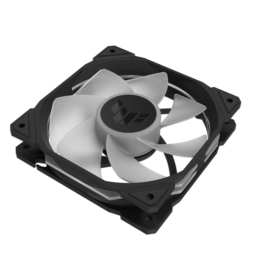 ASUS TUF Gaming TR120 ARGB 120mm PWM Triple Reverse Fan Pack in Black