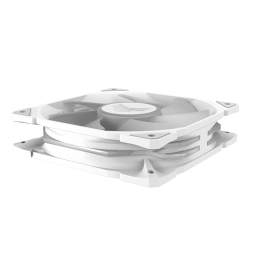 ASUS TUF Gaming TR120 ARGB 120mm PWM Triple Fan Pack in White