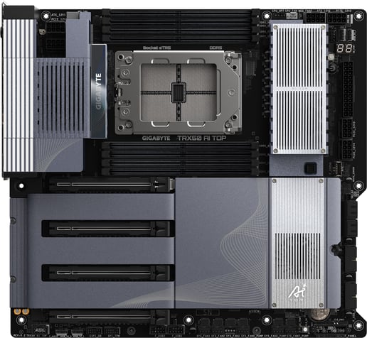 Gigabyte TRX50 AI TOP EATX Motherboard for AMD Socket sTR5 CPUs