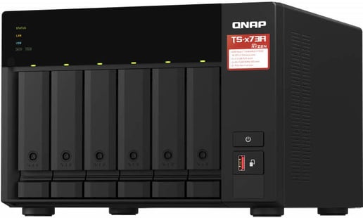 Qnap TS-673A-8G 6-Bay Desktop NAS Enclosure