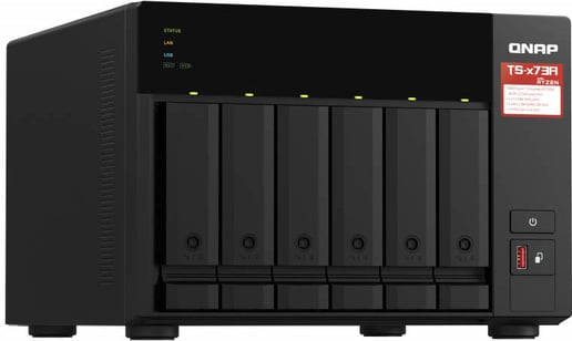 Qnap TS-673A-8G 6-Bay Desktop NAS Enclosure
