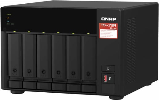 Qnap TS-673A-8G 6-Bay Desktop NAS Enclosure