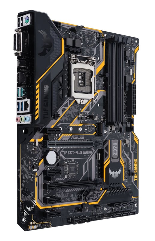 ASUS TUF Z370-PLUS GAMING ATX Motherboard for Intel LGA1151 CPUs