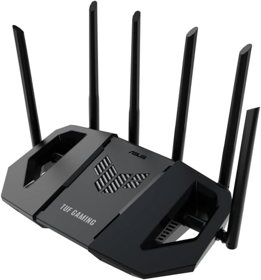 ASUS TUF Gaming BE6500 Dual Band WiFi 7 Extendalbe Gaming Router (TUF-BE6500)