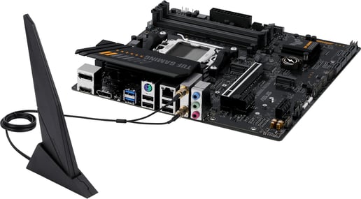 ASUS TUF Gaming A620M-PLUS WIFI mATX Motherboard for AMD AM5 CPUs