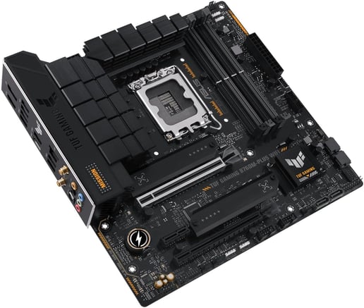 ASUS TUF Gaming B760M-PLUS WIFI mATX Motherboard for Intel LGA1700 CPUs