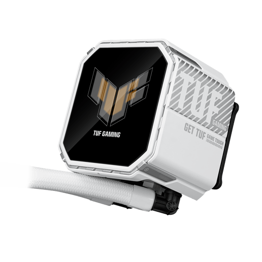 ASUS TUF Gaming LC III 360 ARGB LCD White Edition 360mm AiO Liquid CPU Cooler
