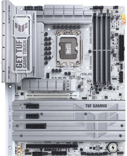 ASUS TUF Gaming Z890-Pro WiFi ATX Motherboard for Intel LGA1851 CPUs