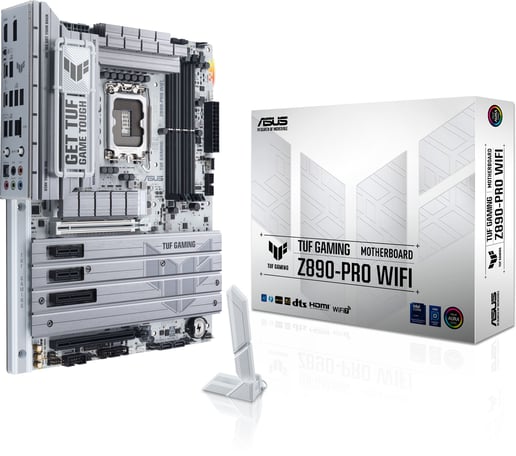 ASUS TUF Gaming Z890-Pro WiFi ATX Motherboard for Intel LGA1851 CPUs