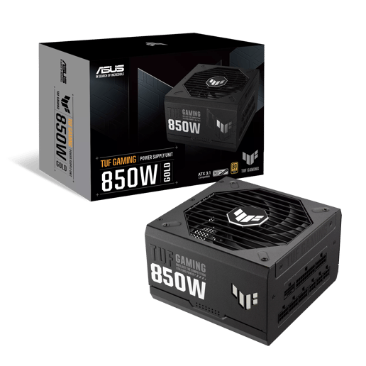 850W ASUS TUF Gaming Modular 80 Plus Gold PSU