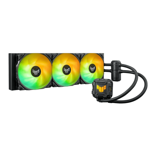 ASUS TUF Gaming LC II 360 ARGB 360mm Liquid CPU Cooler in Black