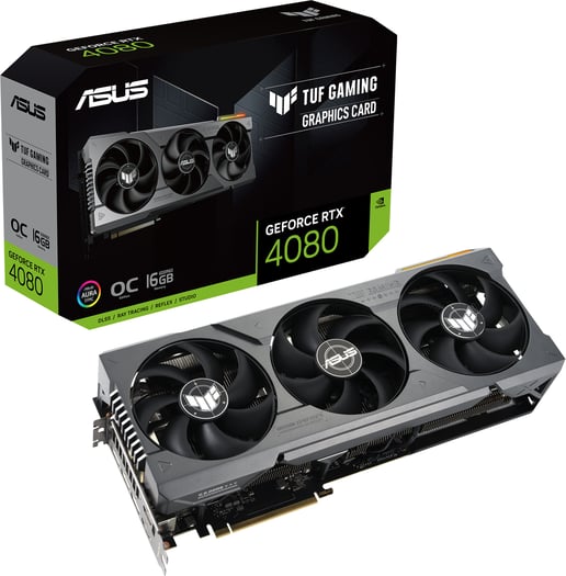 ASUS GeForce RTX 4080 TUF OC 16GB Graphics Card