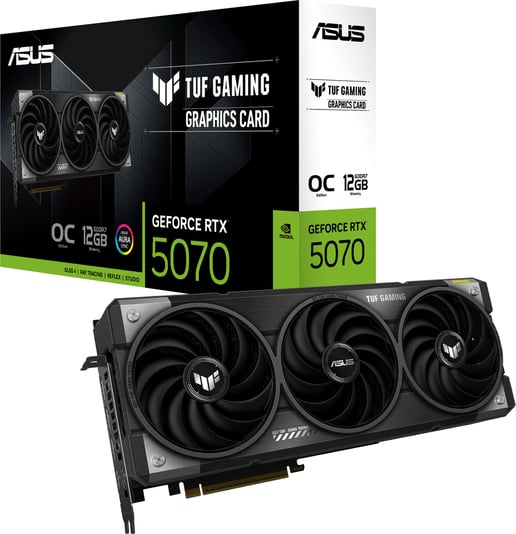 ASUS GeForce RTX 5070 TUF OC 12GB GDDR7 Graphics Card