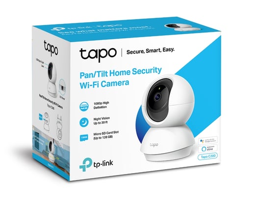 TP-Link Tapo C200 Pan and Tilt Home Security Wi-Fi Camera