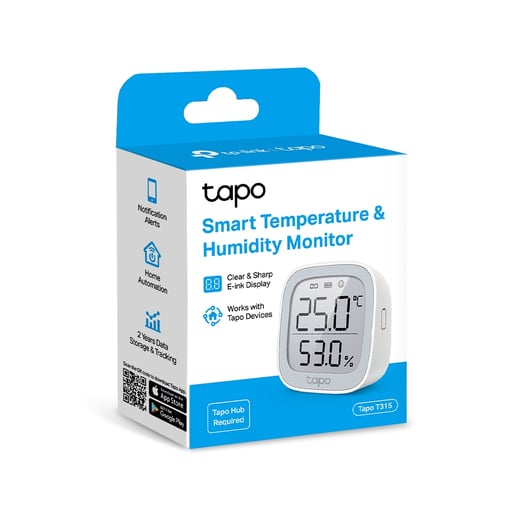 TP-Link Tapo T315 Smart Temp-Humidity Monitor