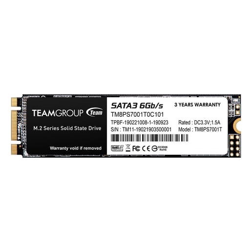 1TB TEAMGROUP MS30 M.2 2280 SATA III Solid State Drive