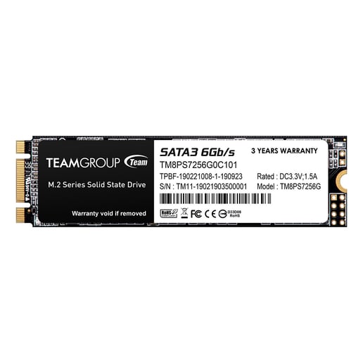 256GB TEAMGROUP MS30 M.2 2280 SATA III Solid State Drive
