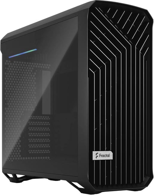 Fractal Torrent Mid Tower Gaming Case - Black 