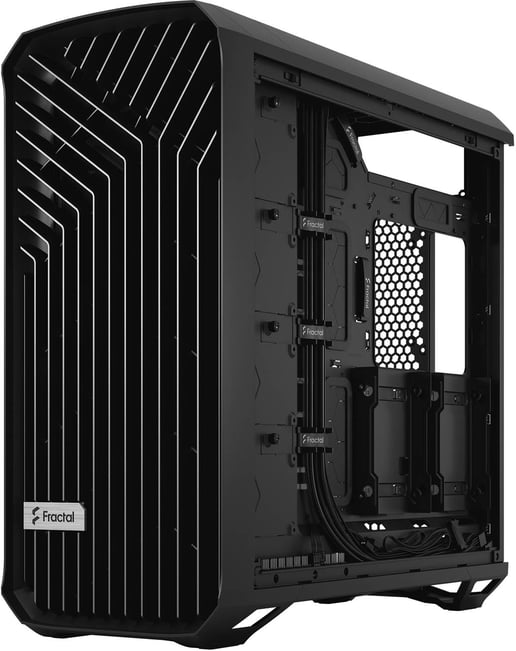 Fractal Torrent Mid Tower Gaming Case - Black 