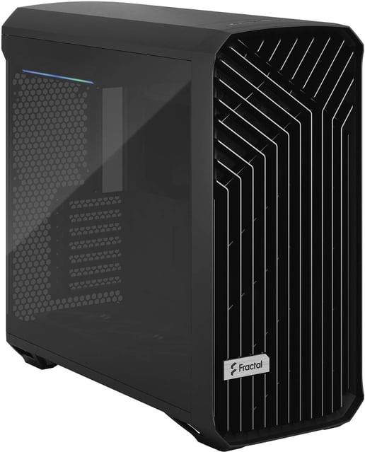 Fractal Torrent Mid Tower Gaming Case - Black 