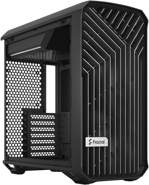 Fractal Torrent Compact Mid Tower Gaming Case - Black 