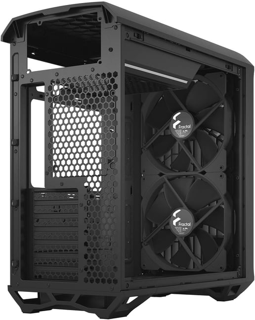 Fractal Torrent Compact Mid Tower Gaming Case - Black 
