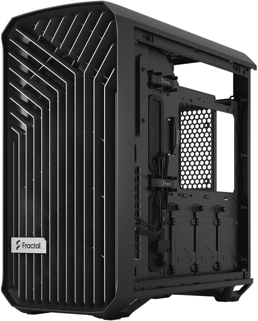 Fractal Torrent Compact Mid Tower Gaming Case - Black 