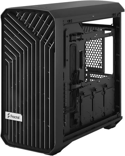 Fractal Torrent Compact Mid Tower Gaming Case - Black 