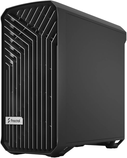 Fractal Torrent Compact Mid Tower Gaming Case - Black 