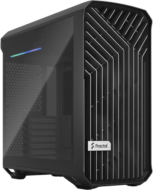 Fractal Torrent Compact TG Mid Tower Gaming Case - Black 