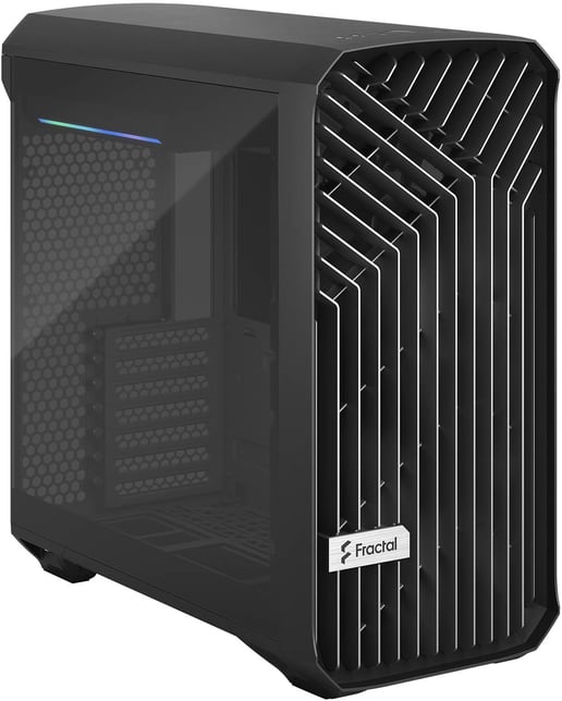 Fractal Torrent Compact TG Mid Tower Gaming Case - Black 