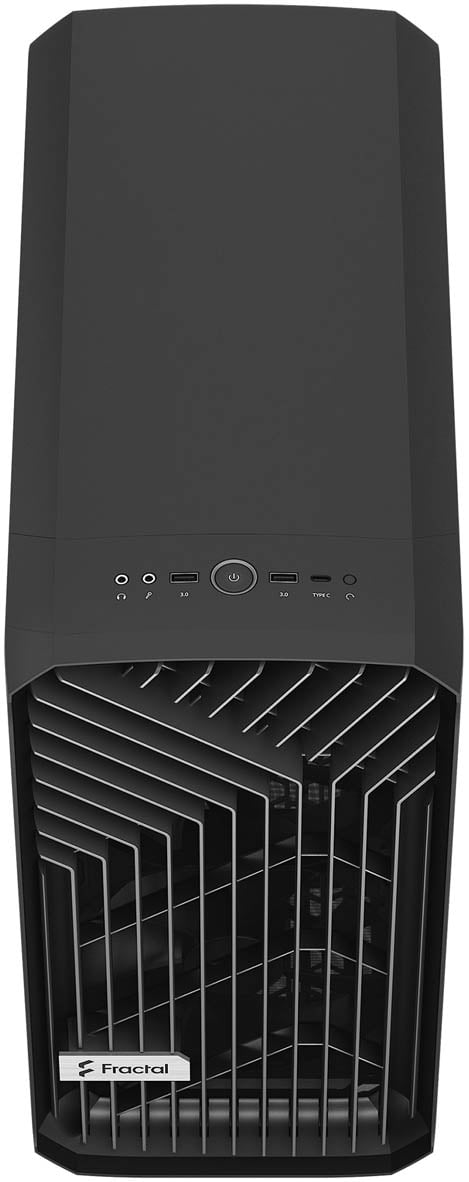 Fractal Torrent Compact TG Mid Tower Gaming Case - Black 