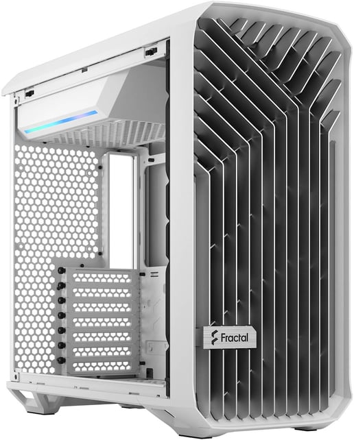 Fractal Torrent Compact TG Mid Tower Gaming Case - White 