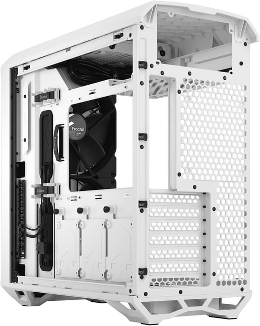 Fractal Torrent Compact TG Mid Tower Gaming Case - White 