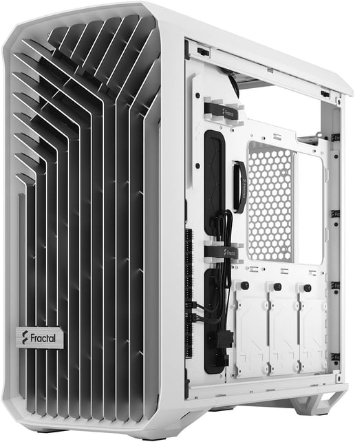 Fractal Torrent Compact TG Mid Tower Gaming Case - White 