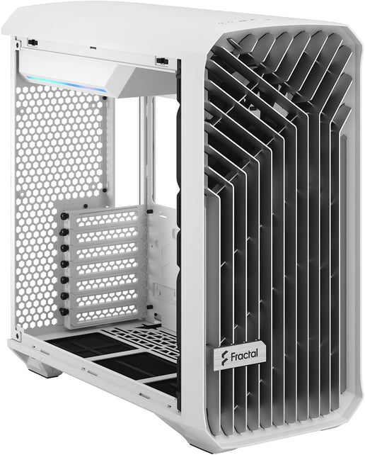 Fractal Torrent Compact TG Mid Tower Gaming Case - White 