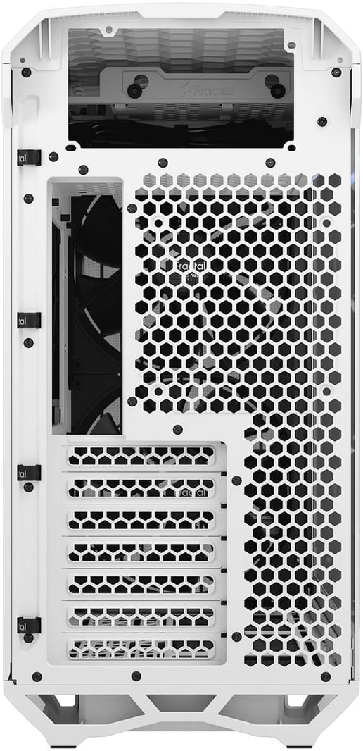 Fractal Torrent Compact TG Mid Tower Gaming Case - White 