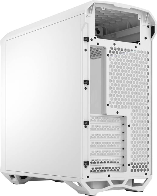 Fractal Torrent Compact TG Mid Tower Gaming Case - White 