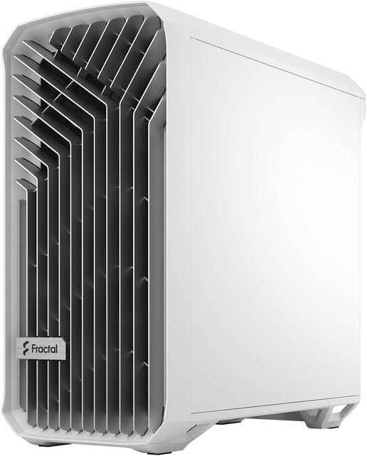 Fractal Torrent Compact TG Mid Tower Gaming Case - White 