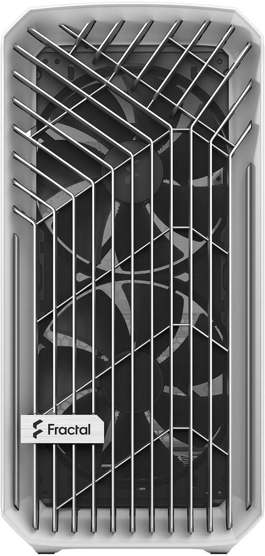 Fractal Torrent Compact TG Mid Tower Gaming Case - White 