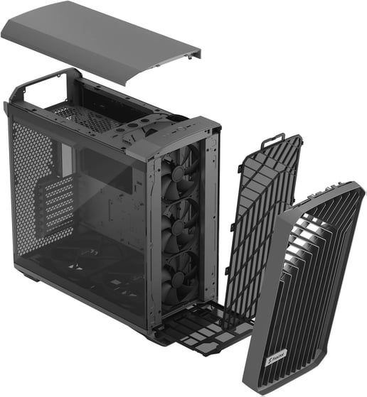 Fractal Torrent Mid Tower Gaming Case - Grey 