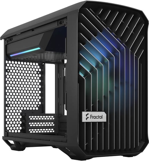 Fractal Torrent Nano RGB TG ITX Gaming Case - Black 