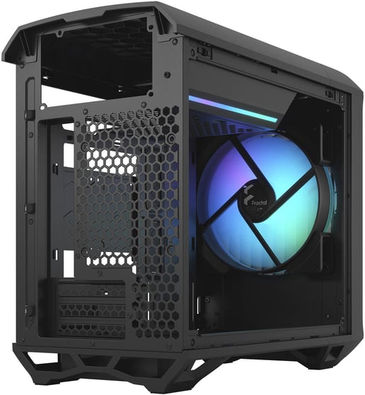 Fractal Torrent Nano RGB TG ITX Gaming Case - Black 