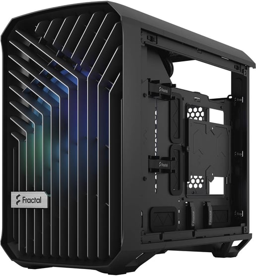 Fractal Torrent Nano RGB TG ITX Gaming Case - Black 