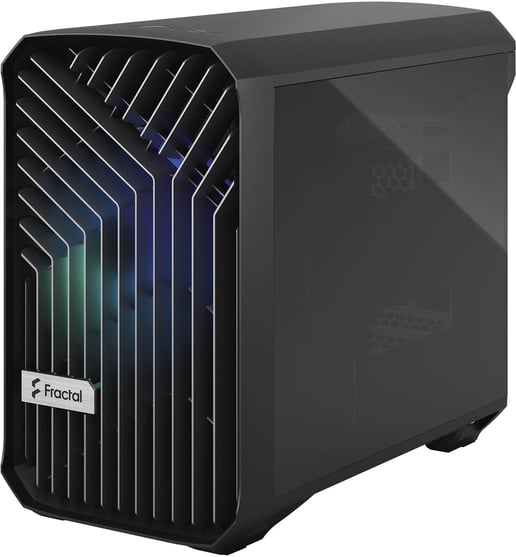 Fractal Torrent Nano RGB TG ITX Gaming Case - Black 