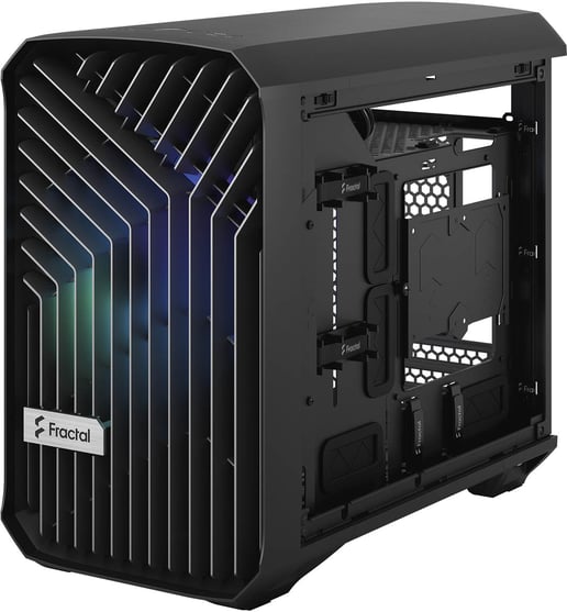 Fractal Torrent Nano RGB TG ITX Gaming Case - Black 